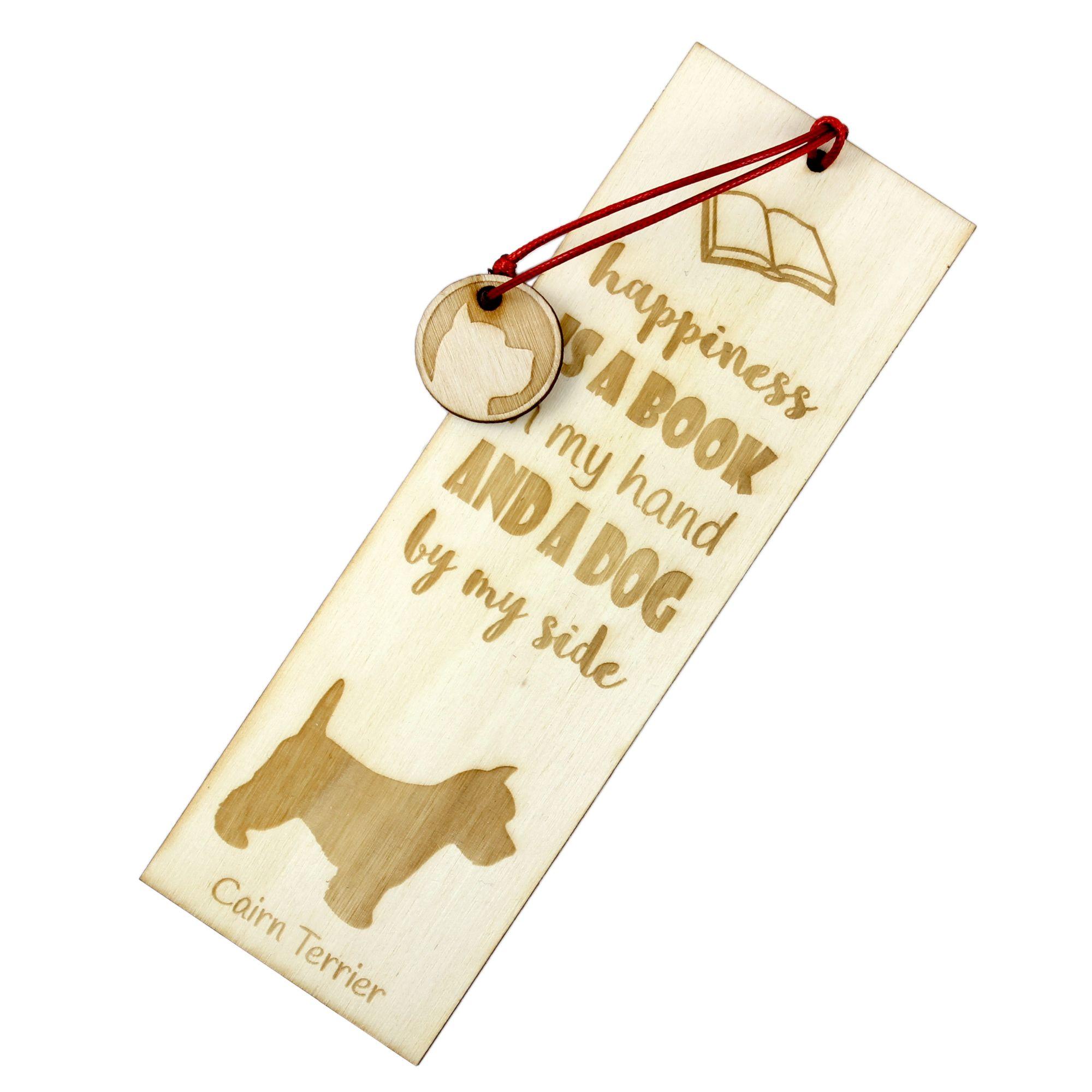 Cairn Terrier - dog bookmark, personalized bookmark, dog gadget for Art-Dog brand readers
Cairn Terrier - dog bookmark, personalized bookmark, dog gadget for Art-Dog brand readers