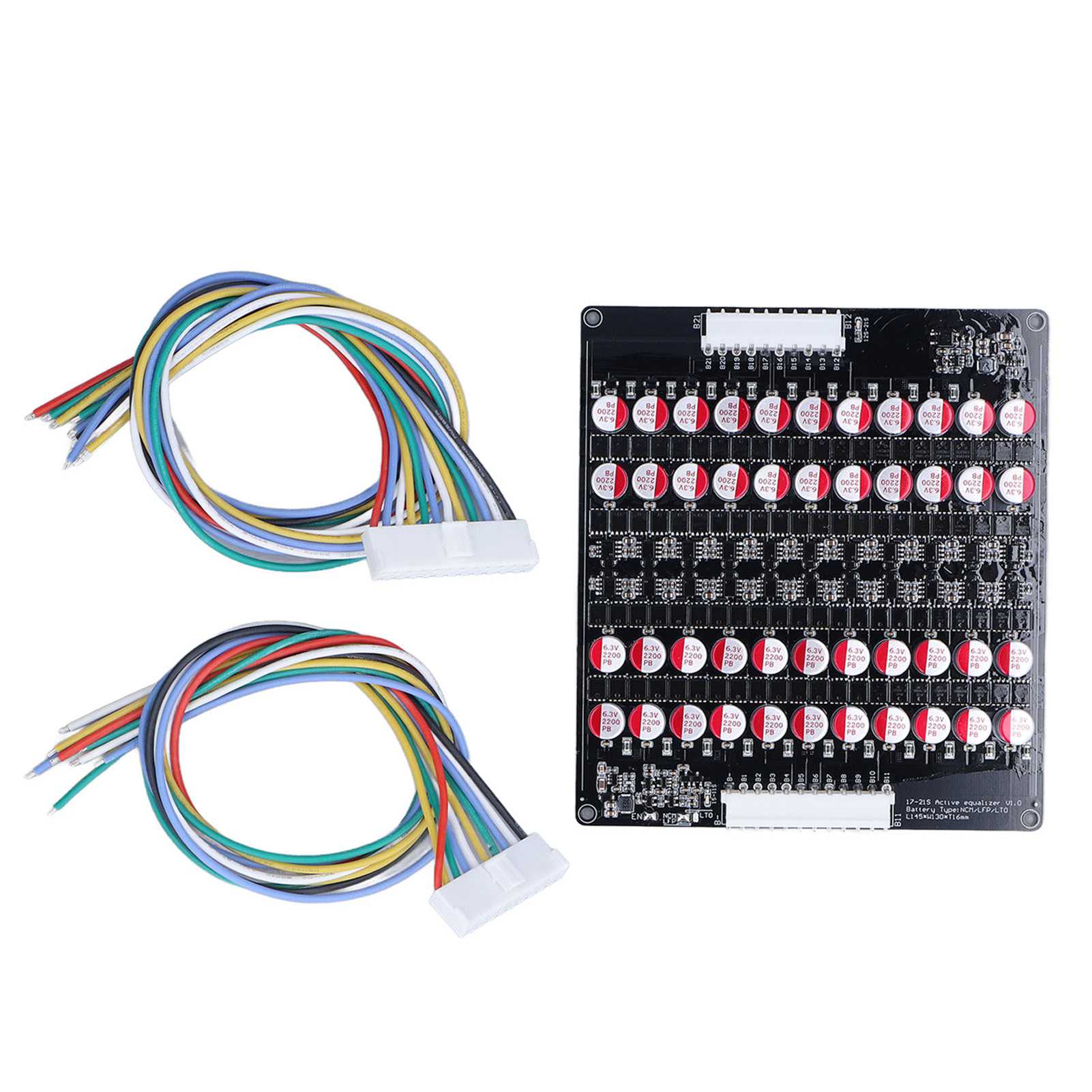 Battery Active Equalizer Universal LTO LFP Li Ion Cell Balancer Equalization Board 5A 17‑21S
Battery Active Equalizer Universal LTO LFP Li Ion Cell Balancer Equalization Board 5A 17‑21S