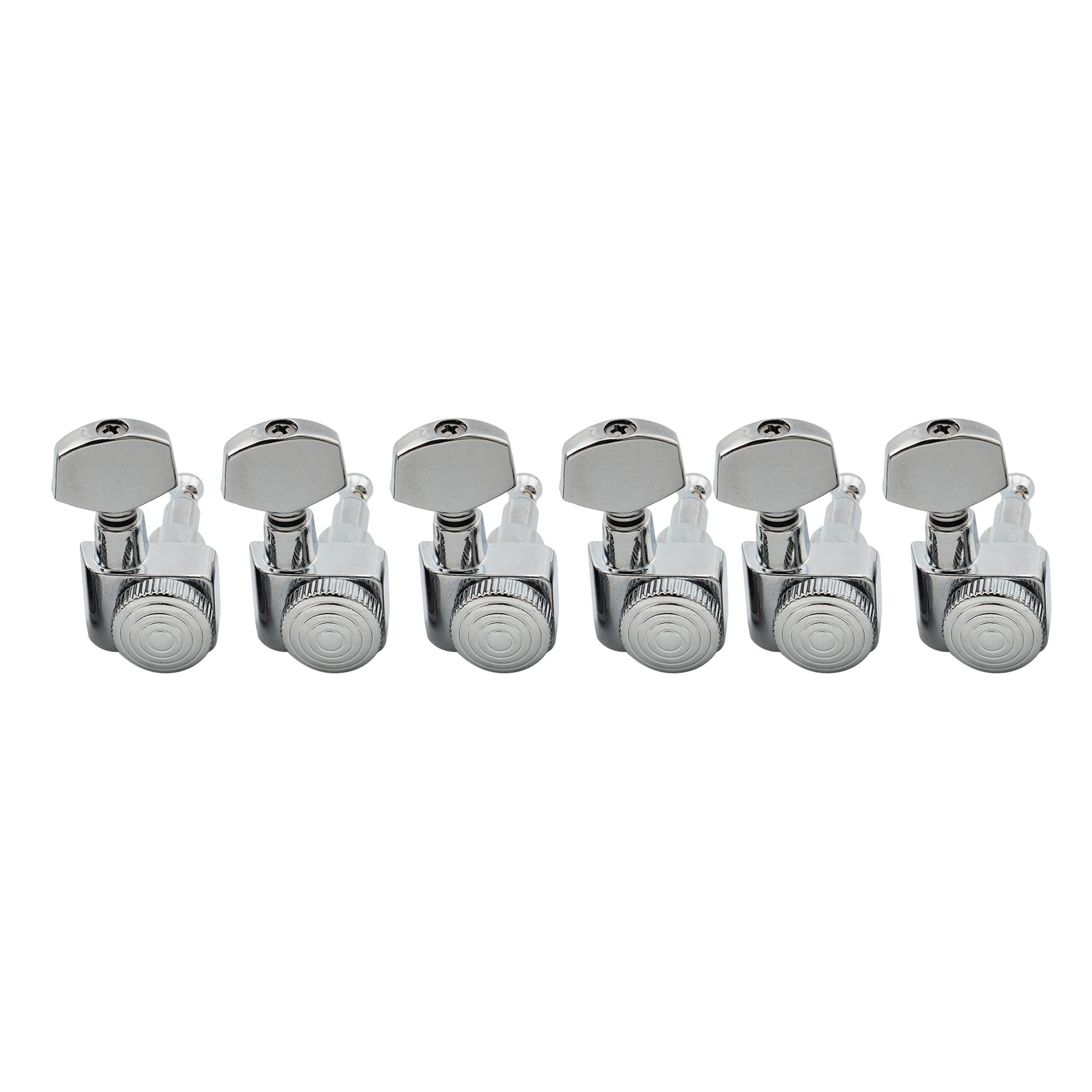 Musiclily Pro 6 Row 2 Pin Guitar Locking Peg for Fender StratTelecaster Electric Guitar, Chrome
Musiclily Pro 6 Row 2 Pin Guitar Locking Peg for Fender StratTelecaster Electric Guitar, Chrome