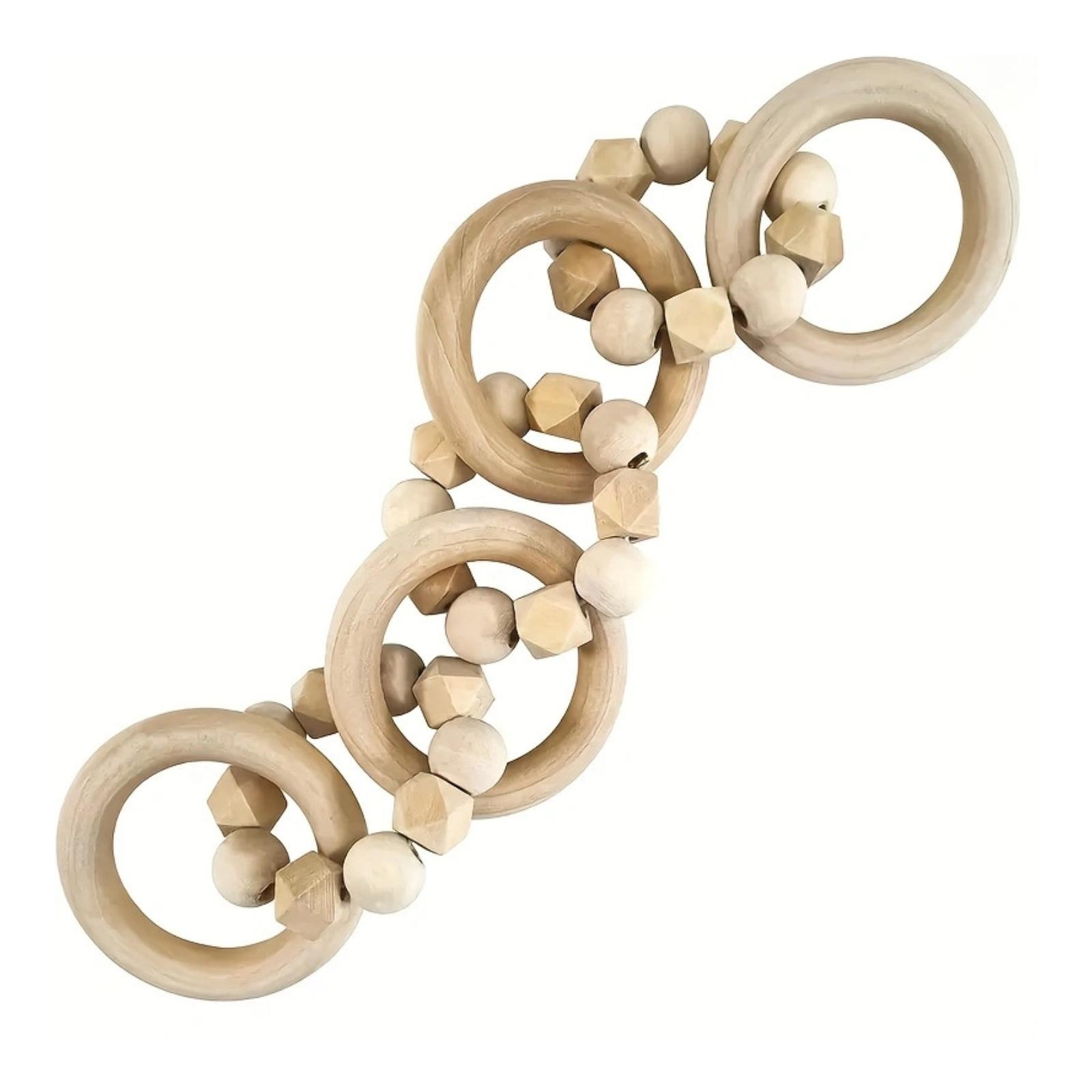 Wood Chain Link Decor Craft Decorative Ornament for Bookshelf Farmhouse Desk
Wood Chain Link Decor Craft Decorative Ornament for Bookshelf Farmhouse Desk