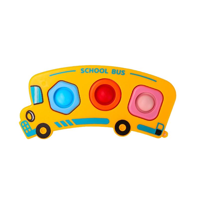 Bus Handheld Shape Mini Pop Up Bubble Fidget Toy Silicone Push Stress Relief Kid Bus
Bus Handheld Shape Mini Pop Up Bubble Fidget Toy Silicone Push Stress Relief Kid Bus