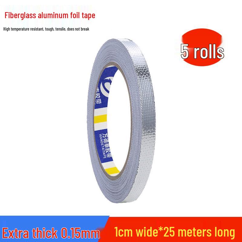 Allied Thickened Fiberglass Aluminum Foil Tape
Allied Thickened Fiberglass Aluminum Foil Tape