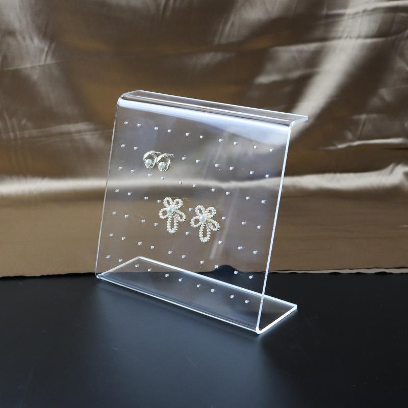 Multi Functional Transparent Acrylic Display Stand Perforated Jewelry Display Stand Earring Multi-layer Storage Stand Organic Glass Display Board 16x15x5.5cm прозорий
Multi Functional Transparent Acrylic Display Stand Perforated Jewelry Display Stand Earring Multi-layer Storage Stand Organic Glass Display Board 16x15x5.5cm прозорий