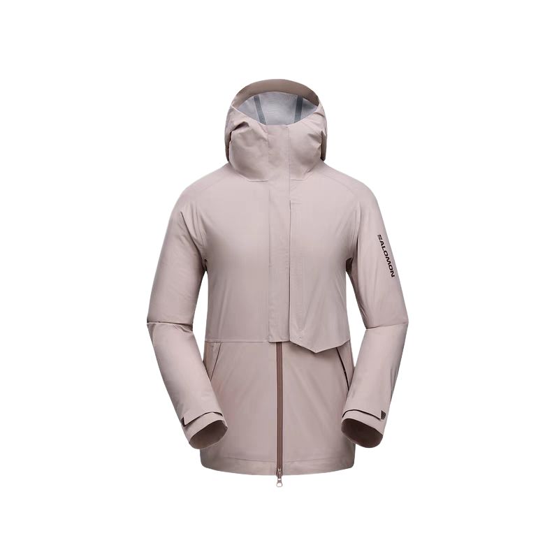 Salomon Outerpath Travel Outdoor Series Comfortable Zip Hooded Jacket Women Jacket Mauve C24688 L
Salomon Outerpath Travel Outdoor Series Comfortable Zip Hooded Jacket Women Jacket Mauve C24688 L