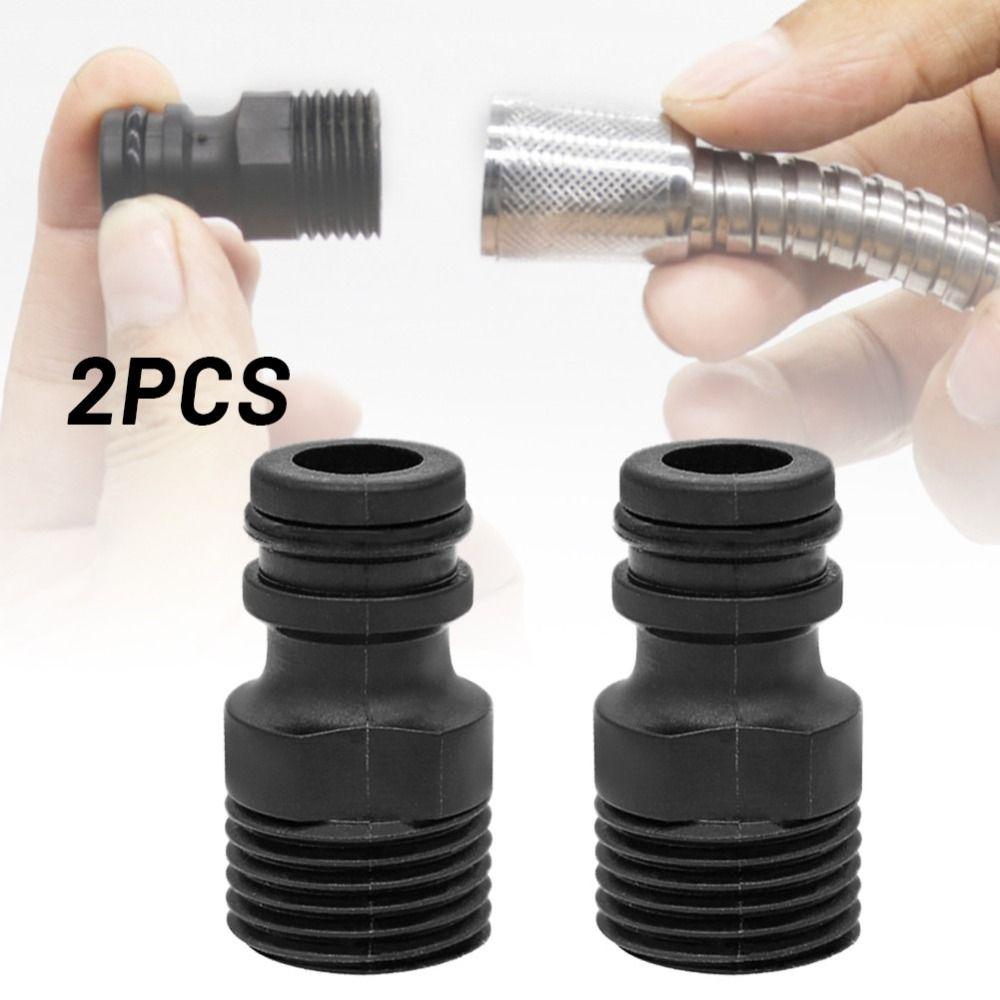 Plastic Yard Water Hose Garden Tool Water Hose Pipe Connector Tap Adaptor Garden Irrigation System 2pcs
Plastic Yard Water Hose Garden Tool Water Hose Pipe Connector Tap Adaptor Garden Irrigation System 2pcs