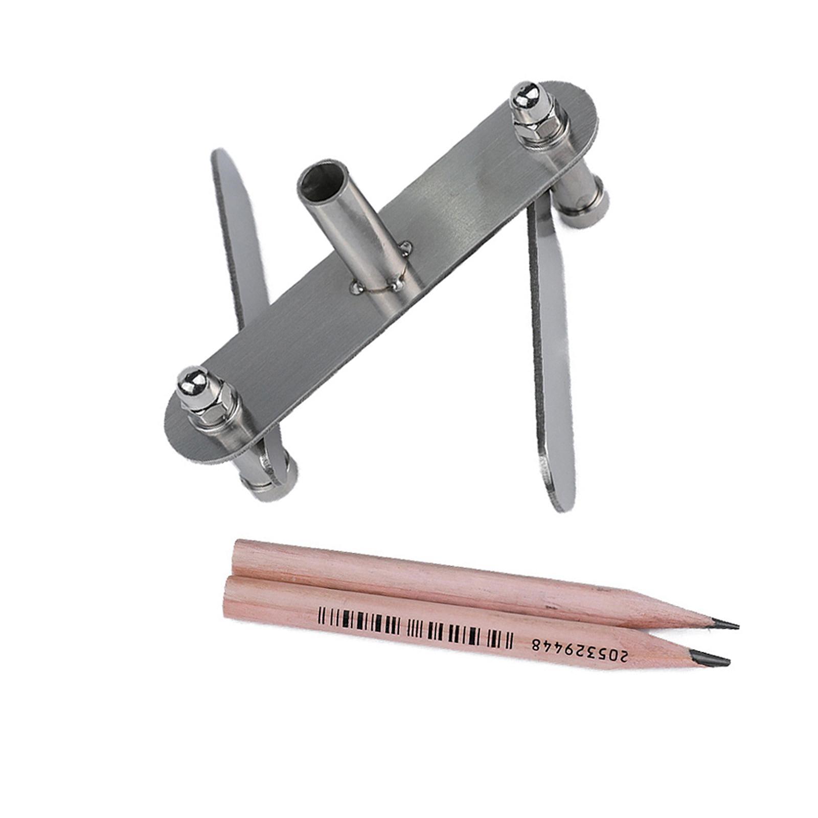 Carpenter Scriber Stainless Steel Marking Center Finder Portable Woodworking Measuring Tool for DIY Home 60MM
Carpenter Scriber Stainless Steel Marking Center Finder Portable Woodworking Measuring Tool for DIY Home 60MM