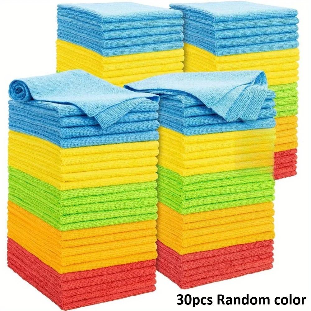 30 PCS Polyester Cleaning Cloths, Super Absorbent & Durable Reusable Cloths for Kitchen Bathroom Car Glass Living Room, Cloth
30 PCS Polyester Cleaning Cloths, Super Absorbent & Durable Reusable Cloths for Kitchen Bathroom Car Glass Living Room, Cloth