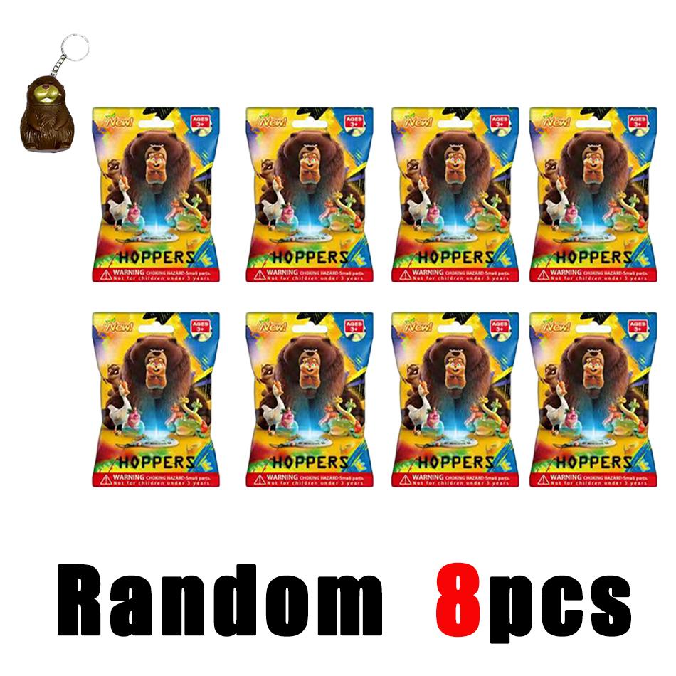 Pixar Hoppers 24Pcs Blind Bag Beaver Transformation Plan Keychain Figures Collectible Pendant Toy with Hidden Figure
Pixar Hoppers 24Pcs Blind Bag Beaver Transformation Plan Keychain Figures Collectible Pendant Toy with Hidden Figure