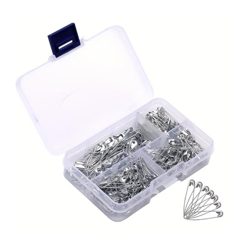 250Pcs Professional Safety Pins Alloy Clothing Safe Pin With Storage Case For Tailoring Dressmaking Quilting Craft 1
250Pcs Professional Safety Pins Alloy Clothing Safe Pin With Storage Case For Tailoring Dressmaking Quilting Craft 1