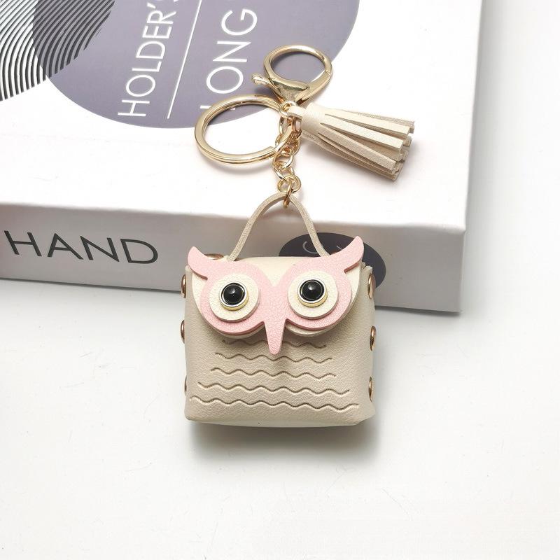 Корейский кожаный кошелек для монет в виде совы и брелок-подвеска Owl Lobster Clasp (Unpackaged) кремовый/белый
Корейский кожаный кошелек для монет в виде совы и брелок-подвеска Owl Lobster Clasp (Unpackaged) кремовый/белый
