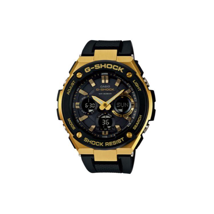 Casio G-Steel Series S Round Dual Display Luminous Multifunction Mud Dust Waterproof Solar Quartz Movement Resin Strap Men watches Black GST-S100G-1A Black Dial
Casio G-Steel Series S Round Dual Display Luminous Multifunction Mud Dust Waterproof Solar Quartz Movement Resin Strap Men watches Black GST-S100G-1A Black Dial