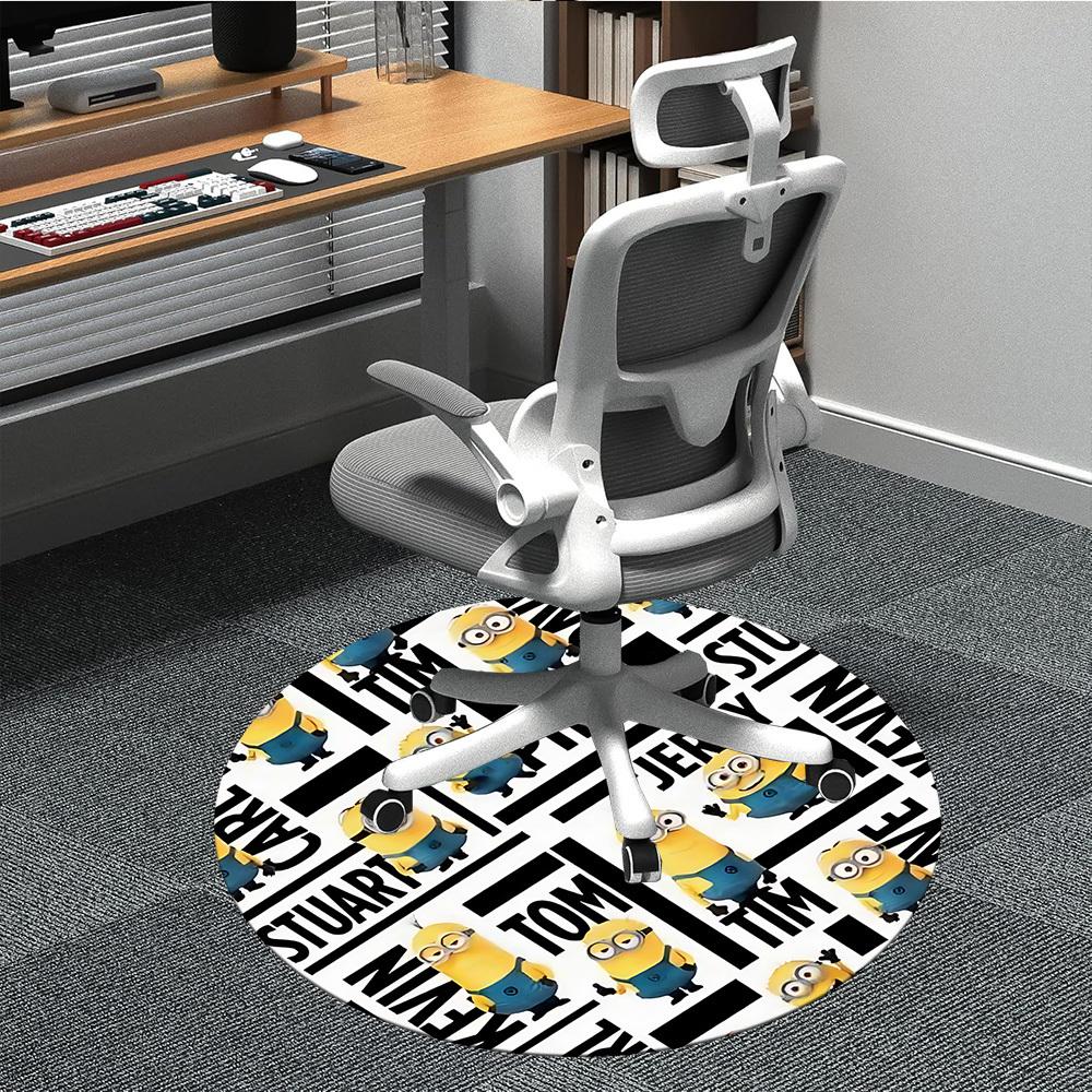 1PC Minions Characters Office Round Area Rug, Indoor Mat Suitable For Office, Under Office Chairs Bedroom Living Room Home Decor, Room Deco1101 80cm by 80cm
1PC Minions Characters Office Round Area Rug, Indoor Mat Suitable For Office, Under Office Chairs Bedroom Living Room Home Decor, Room Deco1101 80cm by 80cm