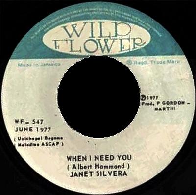 7inch Record JANET SILVERA THE FEDERALS When I Need You WF547 Wild Flower 1977 Jamaica Reggae Ska Dub Used
7inch Record JANET SILVERA THE FEDERALS When I Need You WF547 Wild Flower 1977 Jamaica Reggae Ska Dub Used