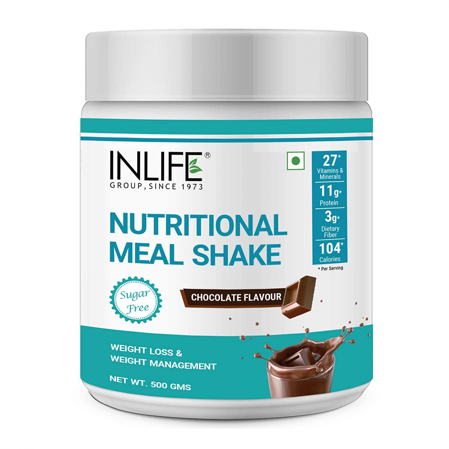 Поживний шийк зі смаком Шоколаду (500 г), Nutritional Meal Shake Chocolate Flavour, INLIFE
Поживний шийк зі смаком Шоколаду (500 г), Nutritional Meal Shake Chocolate Flavour, INLIFE