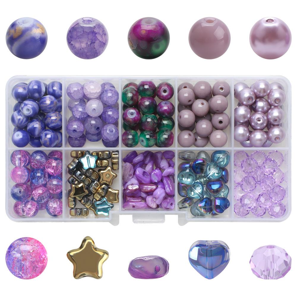 10 Grid/box gravel cracks burst beads, glass crystal loose beads, DIY bracelet, beaded material
10 Grid/box gravel cracks burst beads, glass crystal loose beads, DIY bracelet, beaded material