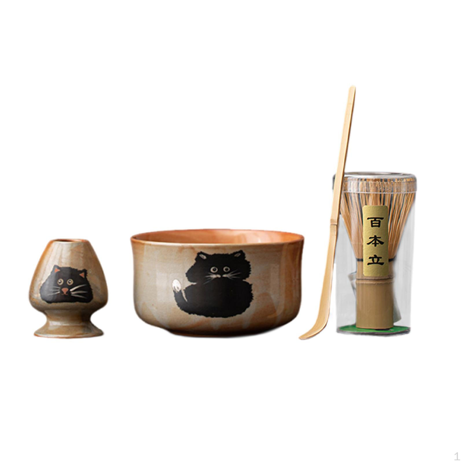 Ceramic And Bamboo Matcha Bowl with Whisk Stand for Tea Preparation bowl 12.5x6.6cm
Ceramic And Bamboo Matcha Bowl with Whisk Stand for Tea Preparation bowl 12.5x6.6cm