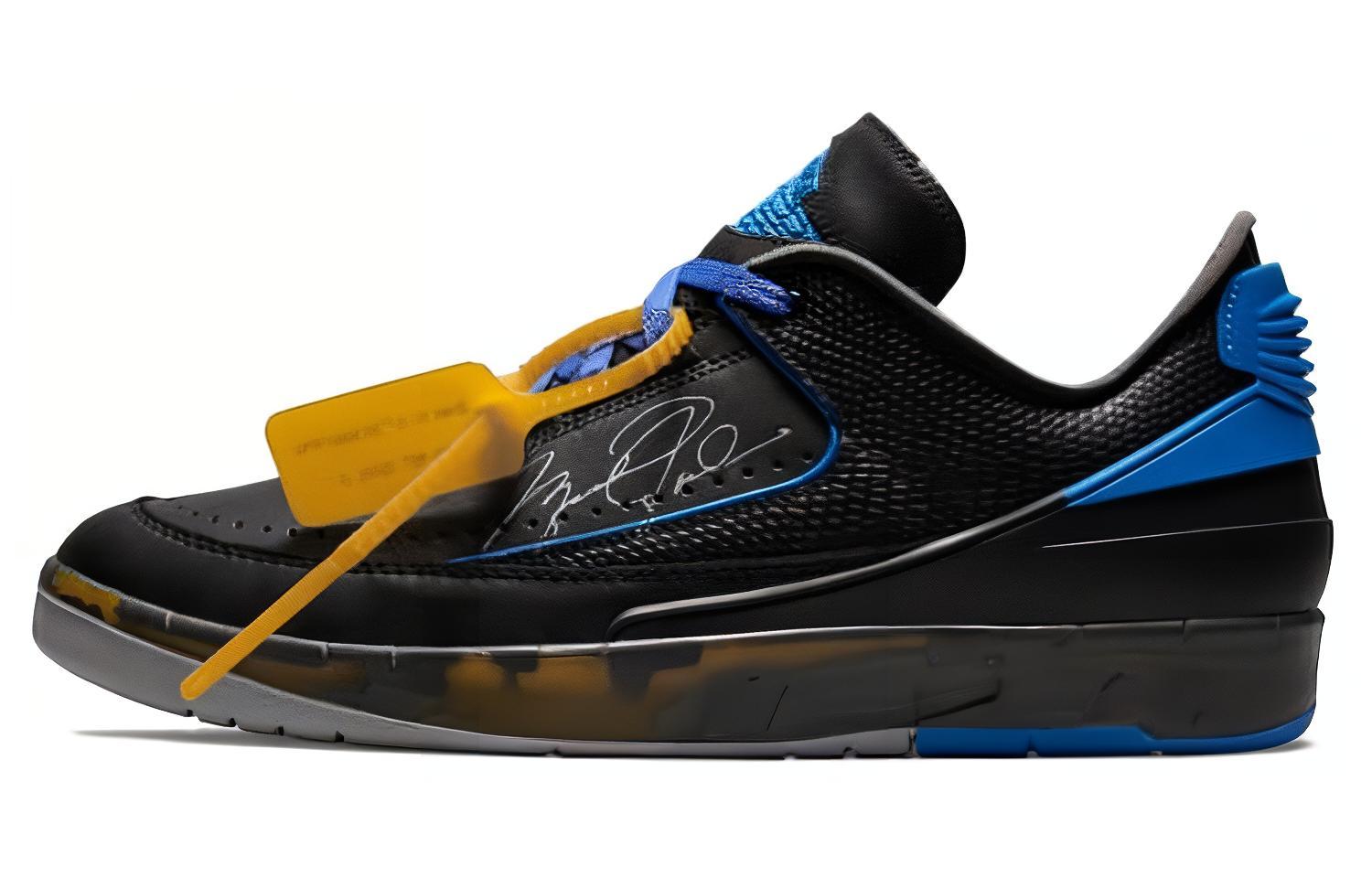 OFF-WHITE X Jordan Air Jordan 2 Retro Low Black And Varsity Royal DJ4375-004 36.5
OFF-WHITE X Jordan Air Jordan 2 Retro Low Black And Varsity Royal DJ4375-004 36.5