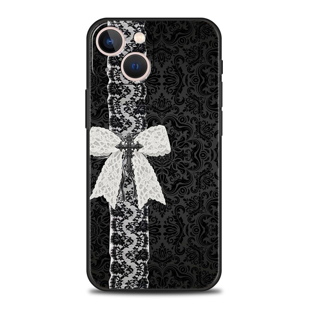 Phone Case Cover for iPhone 17 Pro Max 16 15 14 13 12 11 Pro Max Plus 17AIR Shockproof Soft TPU Black Bowknot Faux Pearl Painted iPhone 12
Phone Case Cover for iPhone 17 Pro Max 16 15 14 13 12 11 Pro Max Plus 17AIR Shockproof Soft TPU Black Bowknot Faux Pearl Painted iPhone 12