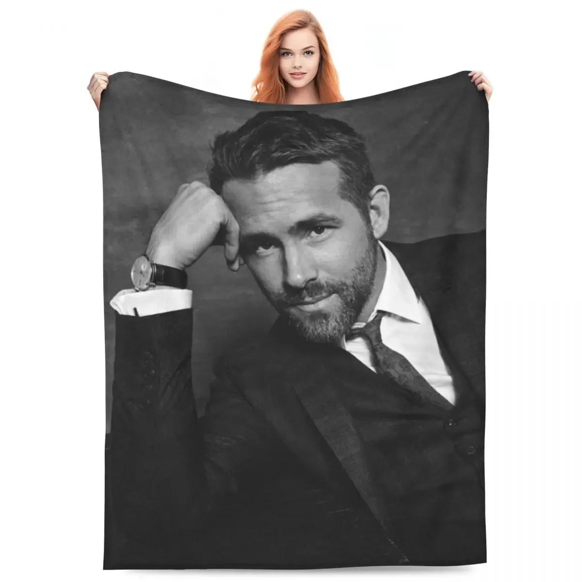R-Ryan Reynolds Flannel Blanket Handsome Actor Soft Warm Bedding Throws for Couch Chair Picnic Novelty Bedspread Sofa Bed Cover 80x120cm(31x47inch)
R-Ryan Reynolds Flannel Blanket Handsome Actor Soft Warm Bedding Throws for Couch Chair Picnic Novelty Bedspread Sofa Bed Cover 80x120cm(31x47inch)
