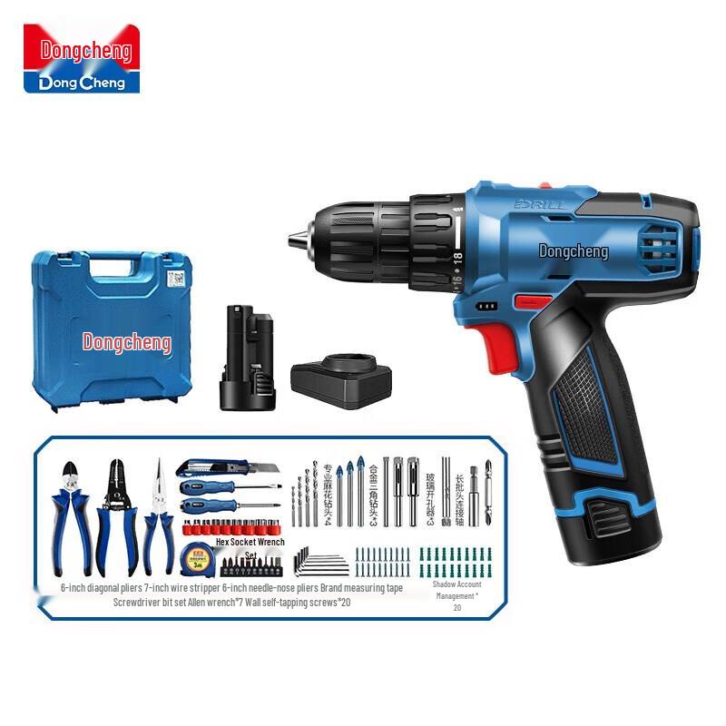 Dongcheng WJZ1201TS Cordless Drill & Screwdriver Kit CN plug (adapter included)
Dongcheng WJZ1201TS Cordless Drill & Screwdriver Kit CN plug (adapter included)