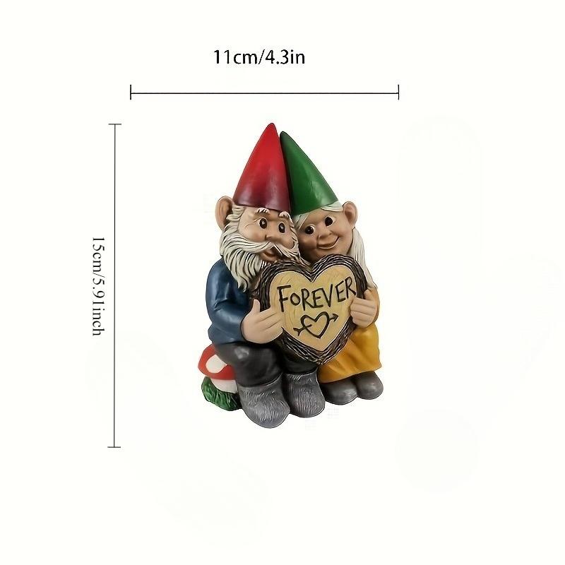 Couple Lovers Resin Cartoon Gnome Statues, Garden Decor Adorable Elderly Figure Ornaments, Perfect for Garden Lawn Decoration жовтий
Couple Lovers Resin Cartoon Gnome Statues, Garden Decor Adorable Elderly Figure Ornaments, Perfect for Garden Lawn Decoration жовтий