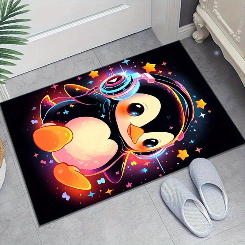 Crystal Velvet Star Penguin Carpet - Anti-Slip Bedroom & Living Room Decorative Rug, 100% Polyester, Vibrant Neon Design with Cute Penguin & 60cm x 90cm
Crystal Velvet Star Penguin Carpet - Anti-Slip Bedroom & Living Room Decorative Rug, 100% Polyester, Vibrant Neon Design with Cute Penguin & 60cm x 90cm