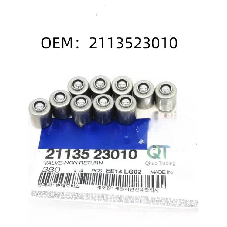 NEW 2113523010 21135-23010 Valve-Non Return Cylinder Block Fit For Hyundai for Kia Sportage 04-06 1PCS
NEW 2113523010 21135-23010 Valve-Non Return Cylinder Block Fit For Hyundai for Kia Sportage 04-06 1PCS