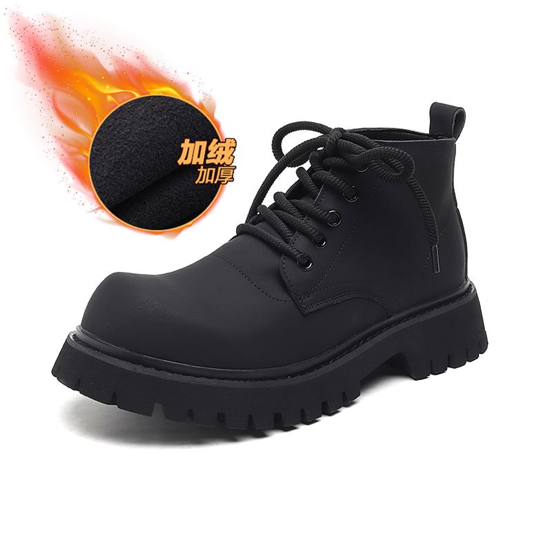 Мужские кожаные ботинки на шнуровке, нескользящие, рабочие, ретро, мотоциклетные ботинки, зимние, ботинки для мужчин и женщин, мужские ботинки 38
Мужские кожаные ботинки на шнуровке, нескользящие, рабочие, ретро, мотоциклетные ботинки, зимние, ботинки для мужчин и женщин, мужские ботинки 38