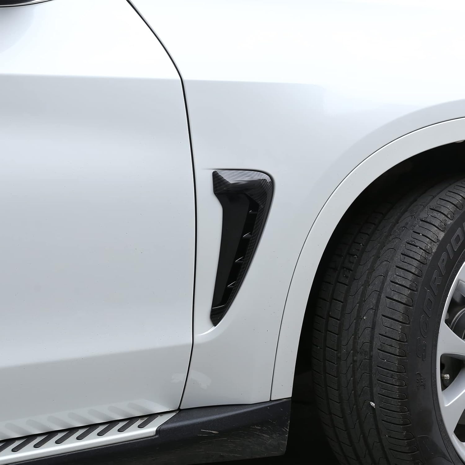 LLKUANG Carbon Fiber Style Side Wing Fender Air Guide Vents For BMW X5 F15 X5M F85 2014-2018P(without label)
LLKUANG Carbon Fiber Style Side Wing Fender Air Guide Vents For BMW X5 F15 X5M F85 2014-2018P(without label)