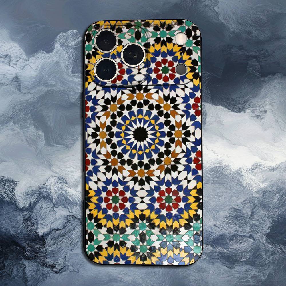 M-Moroccan Tile For iPhone 12,14,13,15,8,7,16,11,17,X,Mini,Plus,Pro,XR,SE,XS,Max,Soft Silicone Black Case iPhone16
M-Moroccan Tile For iPhone 12,14,13,15,8,7,16,11,17,X,Mini,Plus,Pro,XR,SE,XS,Max,Soft Silicone Black Case iPhone16