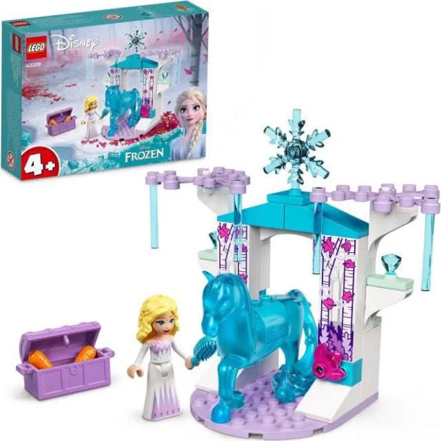 LEGO 43209 Disneys Eisstall von Elsa und Nokk, игрушки Frozen-Spielzeug mit Mini-Puppen und Pferd
LEGO 43209 Disneys Eisstall von Elsa und Nokk, игрушки Frozen-Spielzeug mit Mini-Puppen und Pferd