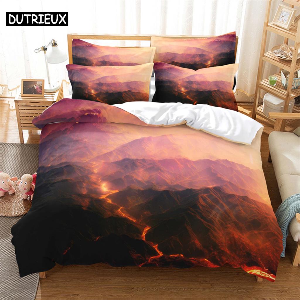 Hill Bedding Set Duvet Cover Set 3d Bedding Digital Printing Bed Linen Queen Size Bedding Set Fashion Design bed cover set (135x200cm)&set
Hill Bedding Set Duvet Cover Set 3d Bedding Digital Printing Bed Linen Queen Size Bedding Set Fashion Design bed cover set (135x200cm)&set