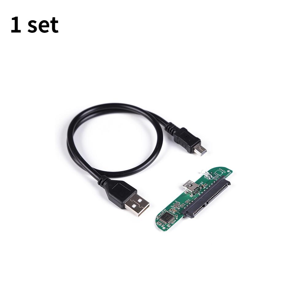 High Speed 2.5 inch USB 2.0 TO SATA 7 + 15 Pin Hard Disk Adapter Converter USB 2.0 Data Transmission for Laptop PC Computer
High Speed 2.5 inch USB 2.0 TO SATA 7 + 15 Pin Hard Disk Adapter Converter USB 2.0 Data Transmission for Laptop PC Computer