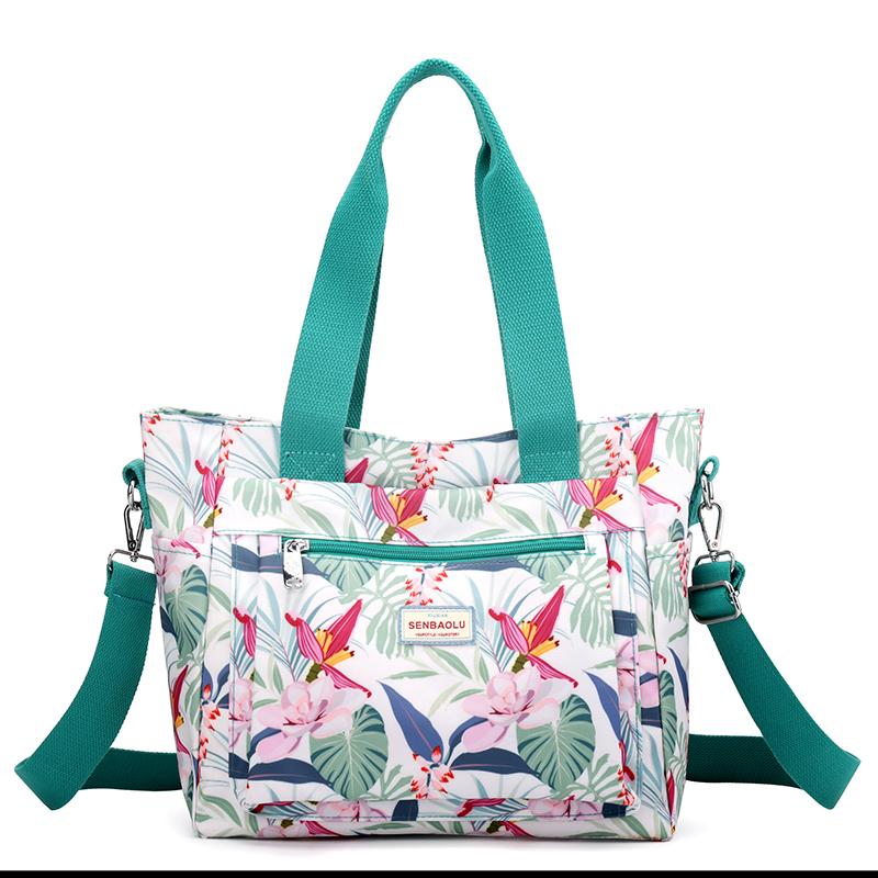 Женская сумка через плечо, большая вместительная сумка из нейлона с принтом
Женская сумка через плечо, большая вместительная сумка из нейлона с принтом