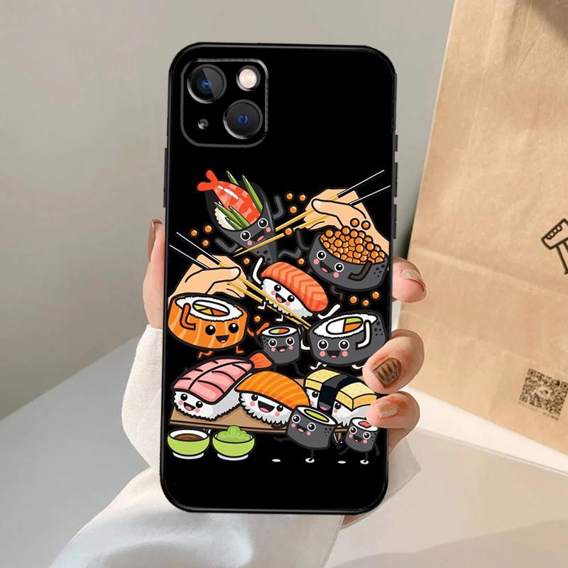 Sushi Food Phone Case For iPhone 17 Air 16 15 13 11 12 14 Pro Max 13 12 mini 15 16 Plus 16e Cover Coque iPhone 14
Sushi Food Phone Case For iPhone 17 Air 16 15 13 11 12 14 Pro Max 13 12 mini 15 16 Plus 16e Cover Coque iPhone 14