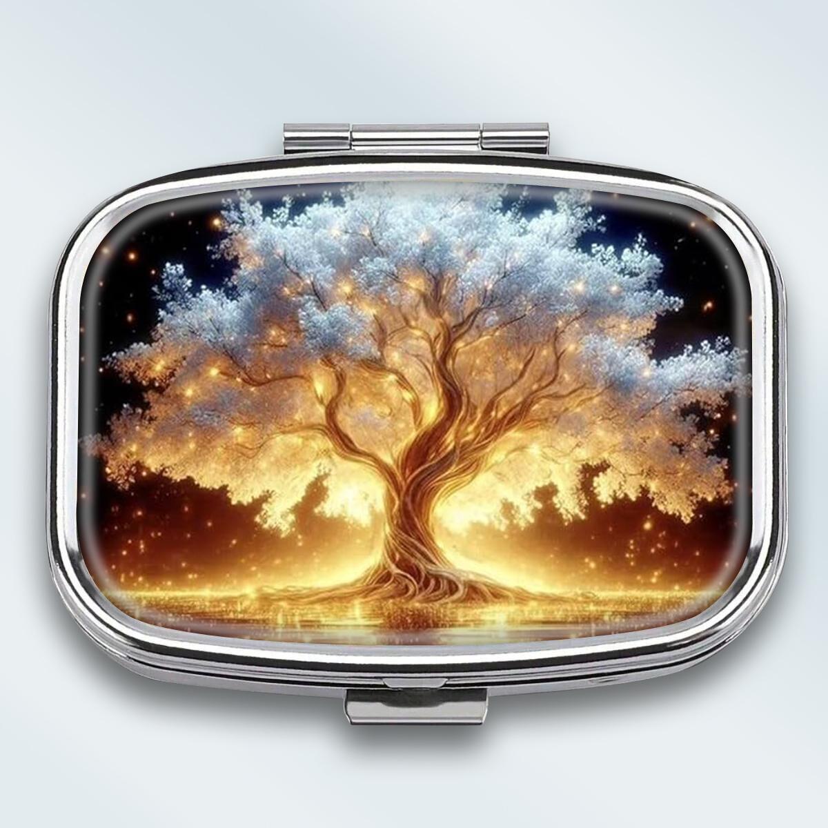 Portable Pill Box with 2 Compartments, Mini Metal Medicine Organizer Case, Cute Printed Pill Container for Vitamins, Pills, Jewelry, Travel, Daily Use різнокольоровий
Portable Pill Box with 2 Compartments, Mini Metal Medicine Organizer Case, Cute Printed Pill Container for Vitamins, Pills, Jewelry, Travel, Daily Use різнокольоровий