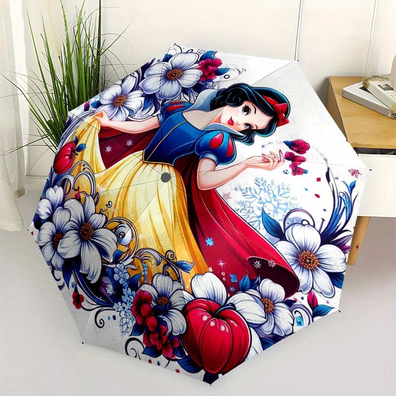 Princess Snow White,Floral Fantasy Automatic Umbrella - Tri-fold Portable Umbrella, Best Holiday Gift for Men and Women, Durable Iron Frame,
Princess Snow White,Floral Fantasy Automatic Umbrella - Tri-fold Portable Umbrella, Best Holiday Gift for Men and Women, Durable Iron Frame,