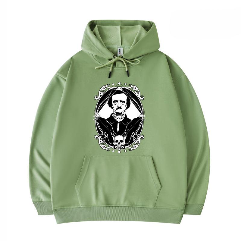 Men s Hoodies Edgar Allan Poe The King Of Macabre Print Funny Harajuku Style Twill imitation cotton Hoodies
Men s Hoodies Edgar Allan Poe The King Of Macabre Print Funny Harajuku Style Twill imitation cotton Hoodies