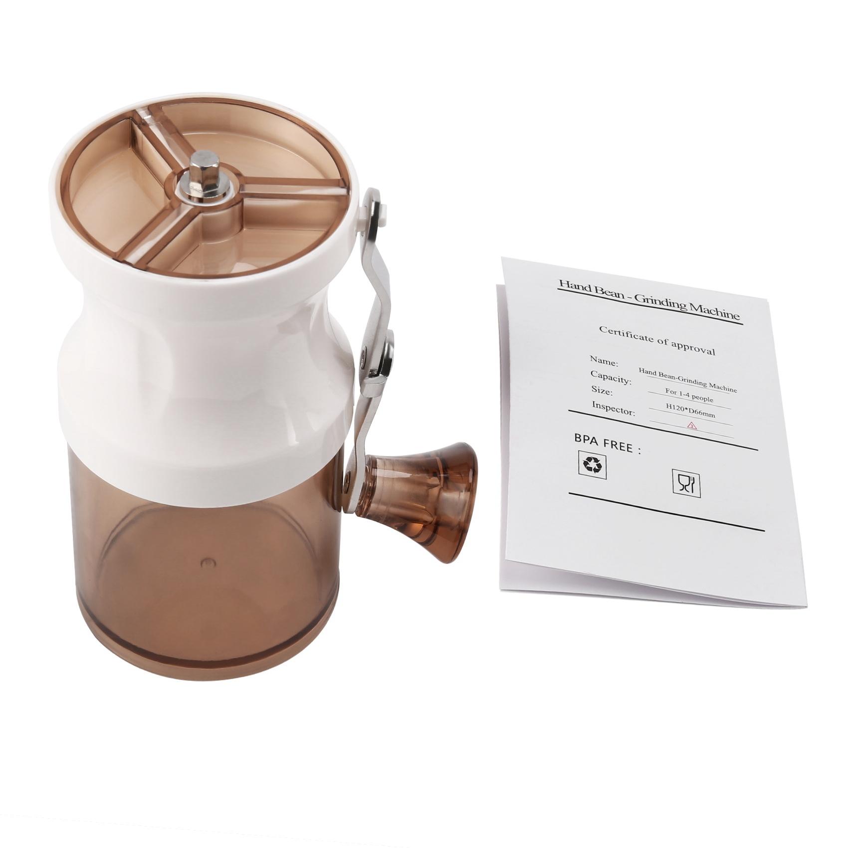 Hand Coffee Grinder Household Small Coffee Grinder Mini Portable Washable Manual Grinder білий
Hand Coffee Grinder Household Small Coffee Grinder Mini Portable Washable Manual Grinder білий