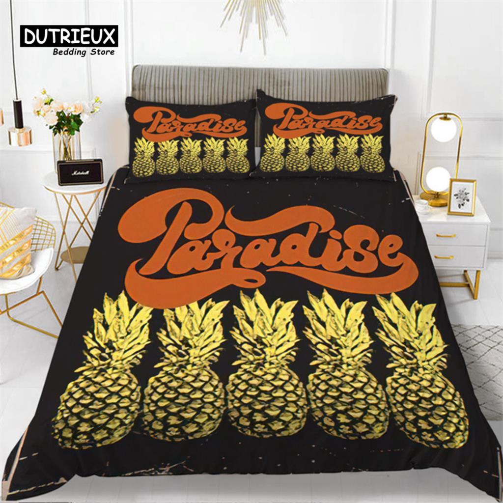 Милый шикарный комплект постельного белья с фруктами для детей, декор комнаты для девочек и мальчиков, тропический ананас, вишня, гранат, принт, пододеяльник, наволочки EU single(135x200cm)
Милый шикарный комплект постельного белья с фруктами для детей, декор комнаты для девочек и мальчиков, тропический ананас, вишня, гранат, принт, пододеяльник, наволочки EU single(135x200cm)