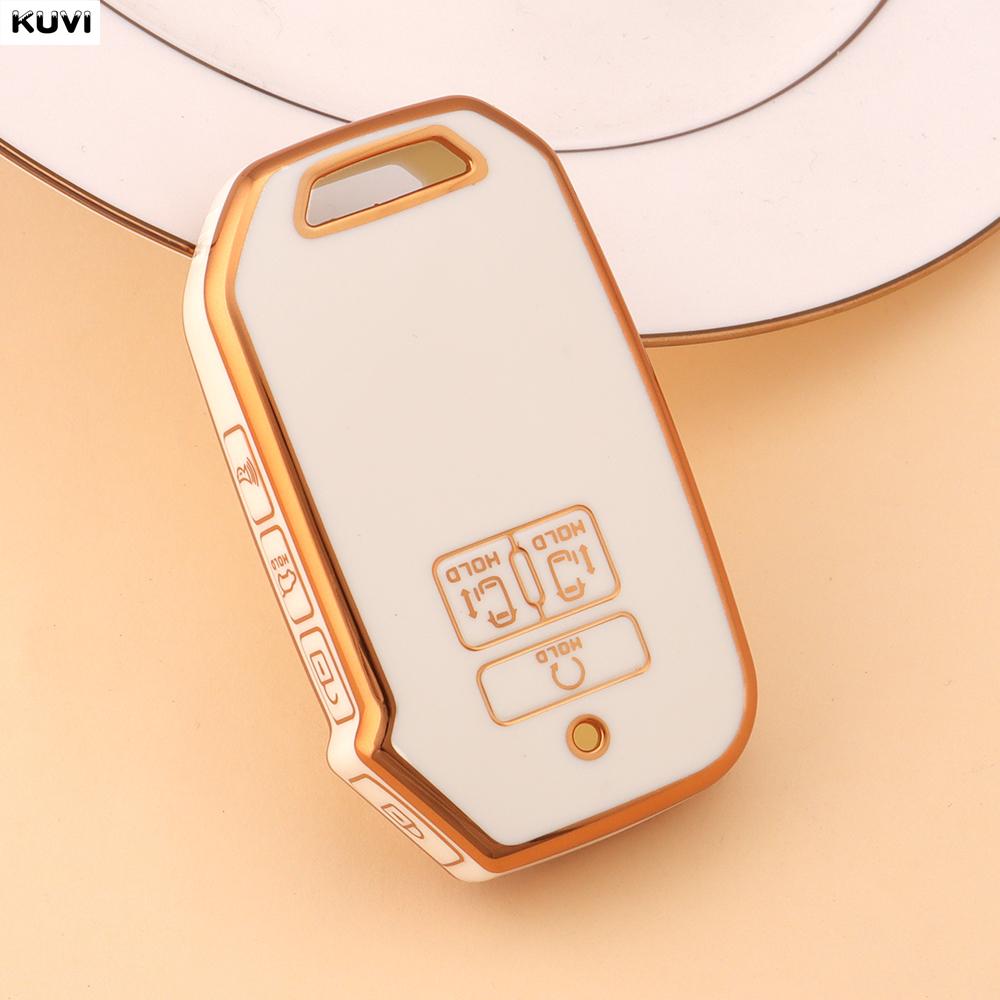 Tpu Style Car Remote Key Case Cover For Kia Carnival Sedona Carnival Ka4 Ex Sx Lx Fiesta Keyless Fob Accessories
Tpu Style Car Remote Key Case Cover For Kia Carnival Sedona Carnival Ka4 Ex Sx Lx Fiesta Keyless Fob Accessories