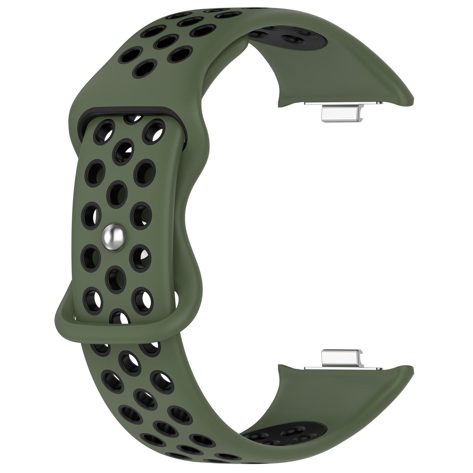 KALEBOL KLB-SSGJ-002 For Xiaomi Smart Band 8 Pro/Redmi Watch 4 Silicone Strap Dual Color Black+Green
KALEBOL KLB-SSGJ-002 For Xiaomi Smart Band 8 Pro/Redmi Watch 4 Silicone Strap Dual Color Black+Green