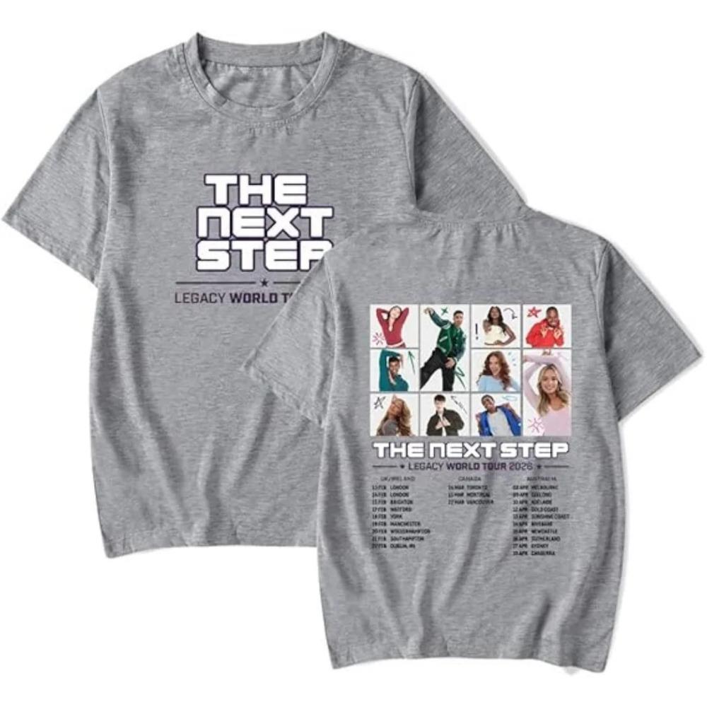 The Next Step Legacy World Tour Fashion Harajuku Summer Tee Clothes Casual Summer Women Men T-Shirt 3XL
The Next Step Legacy World Tour Fashion Harajuku Summer Tee Clothes Casual Summer Women Men T-Shirt 3XL