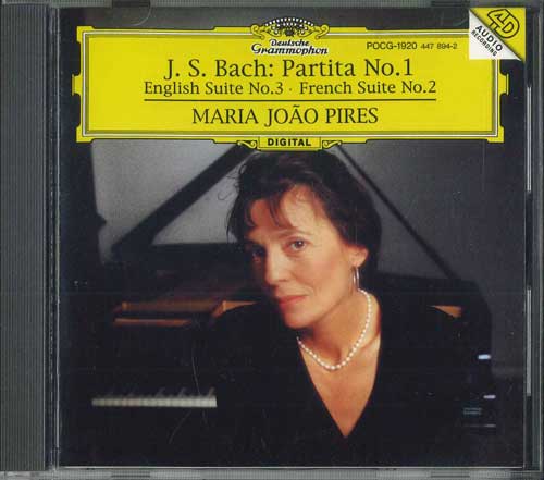 CD JOHANN SEBASTIAN BACH; MARIA JOAO P - Partita 1 / English Suite 3 / Frenc POCG1920PROMO POLY DOR Japan Classical Used
CD JOHANN SEBASTIAN BACH; MARIA JOAO P - Partita 1 / English Suite 3 / Frenc POCG1920PROMO POLY DOR Japan Classical Used
