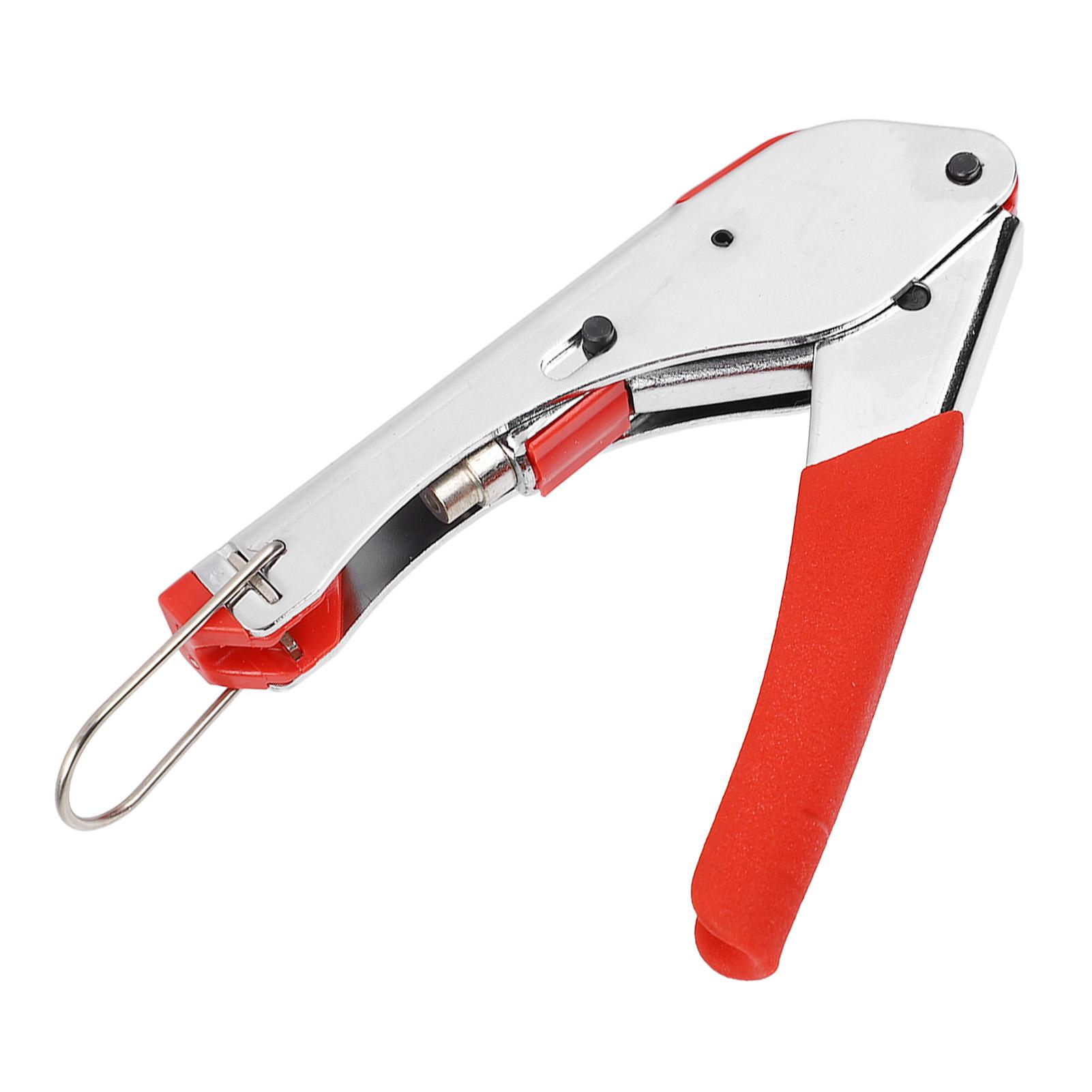 Набор инструментов для обжима коаксиального кабеля Инструмент Стальной обжимной инструмент для кабеля и стриппер с 10 шт. F-компрессионными разъемами
Набор инструментов для обжима коаксиального кабеля Инструмент Стальной обжимной инструмент для кабеля и стриппер с 10 шт. F-компрессионными разъемами