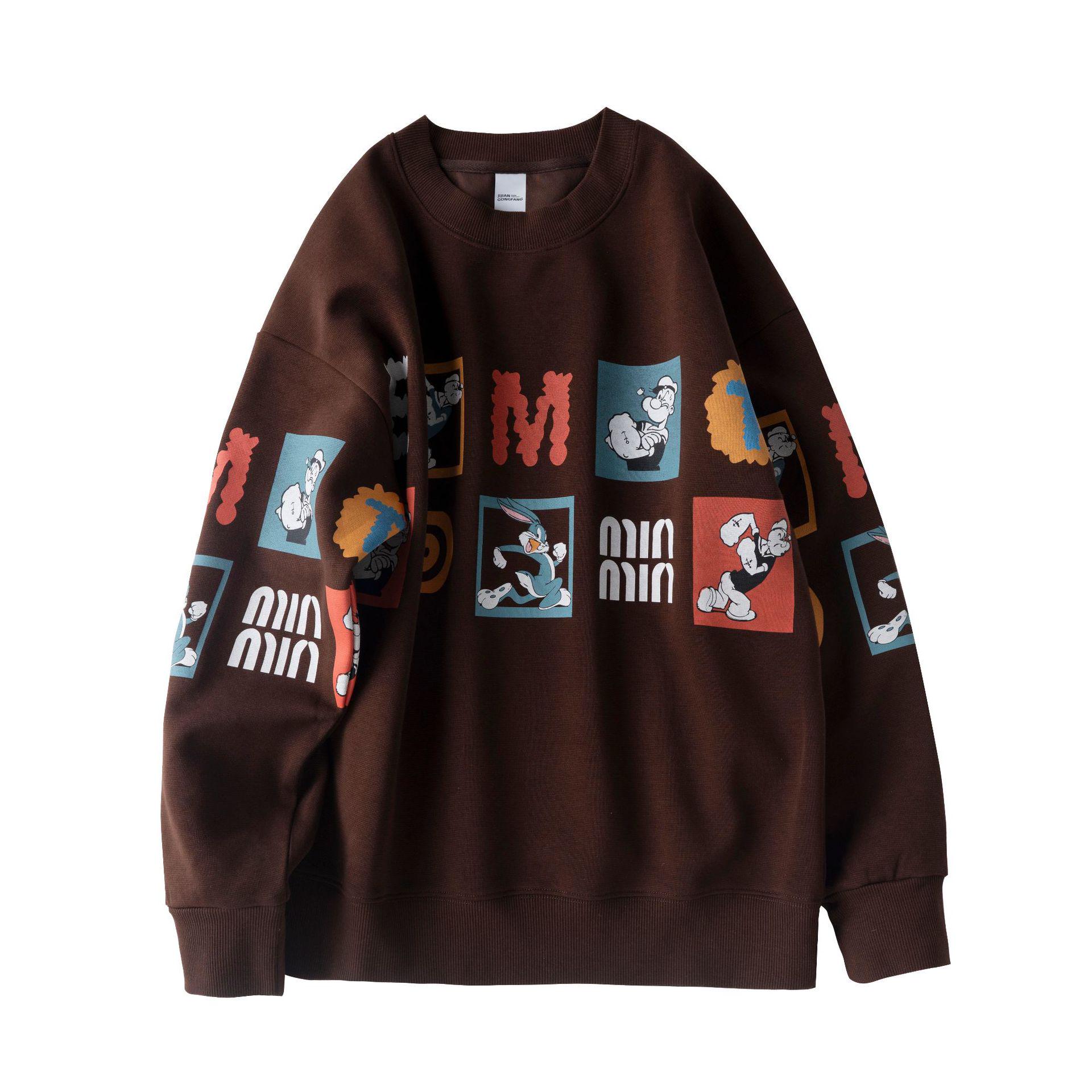 Graffiti Autumn/Winter Spliced Sweatshirt - Trendy Round Neck Couple s Top XXL кавовий
Graffiti Autumn/Winter Spliced Sweatshirt - Trendy Round Neck Couple s Top XXL кавовий