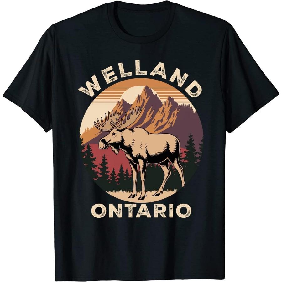 Moose Antlers Vintage Sunset Souvenir Welland Ontario Canada T-Shirt Black for Men Women XXXXXL різнокольоровий
Moose Antlers Vintage Sunset Souvenir Welland Ontario Canada T-Shirt Black for Men Women XXXXXL різнокольоровий
