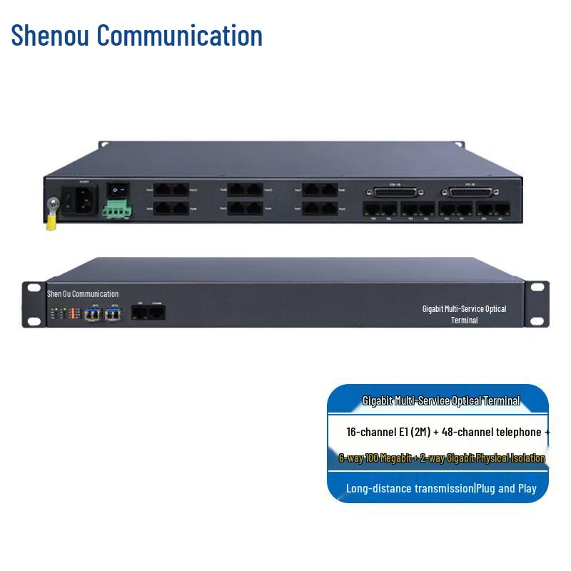 Shenou Gigabit Ethernet Integrated Services Optical Transceiver
Shenou Gigabit Ethernet Integrated Services Optical Transceiver