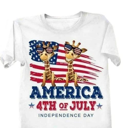 Giraffe America 4th Of July Independence Day TShirt Summer Cotton ONeck Short Sleeve Mens T Shirt Size S3XL S
Giraffe America 4th Of July Independence Day TShirt Summer Cotton ONeck Short Sleeve Mens T Shirt Size S3XL S