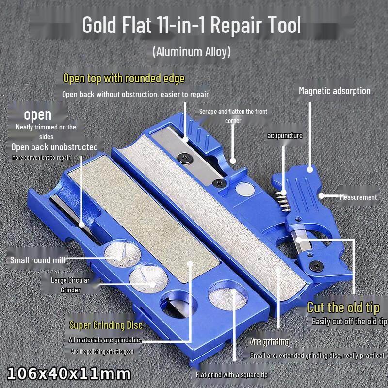 Jundingying 11-in-1 Billiard Cue Tip Repair Kit
Jundingying 11-in-1 Billiard Cue Tip Repair Kit
